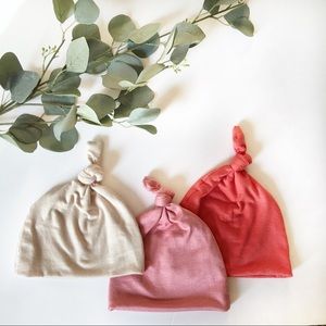 Stretchy Top Knot Hat - Handmade in the USA